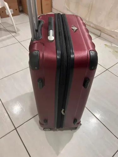 Mala para viagem grande Bordô