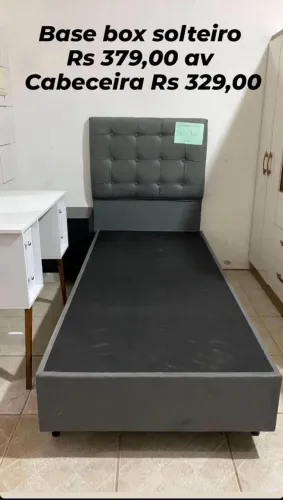 Oferta Imperdível de Base e Cabeceira Solteiro!!