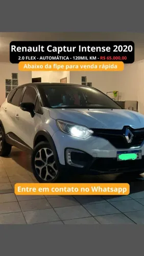 Renault Captur Intense 2.0 16V Flex 5P Aut. 2020