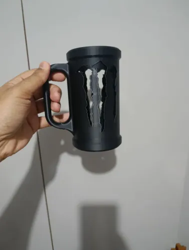 Caneca monster 3d