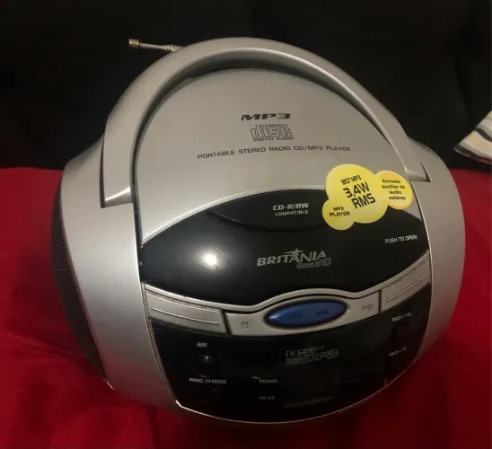 rádio portátil Britânia BS7 MP3