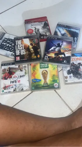 Pra vender Todos são originais!! De PS3 preço a negociar.