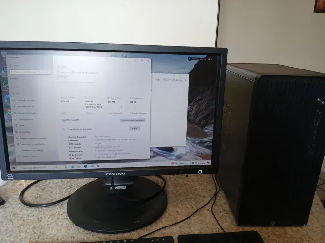 Pc completo com placa de vídeo BARATO