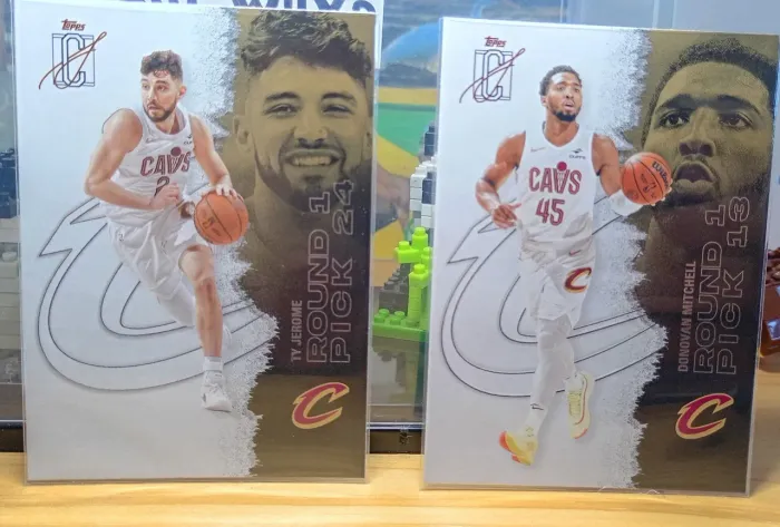 lote 6 cards nba topps signature class 25/2026