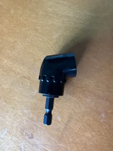 Adaptador Angular Magnético 105º Para Furadeira Parafusadeira Cantos de Difícil Acesso