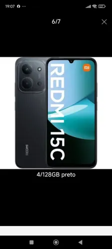 Redimi 15 c novo completo com 128 gigas de memória 8 de ram função NFC 