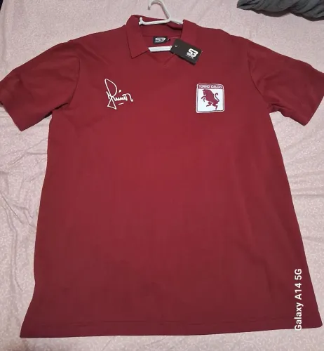 Camisa retrô Torino .  Júnior 5. 