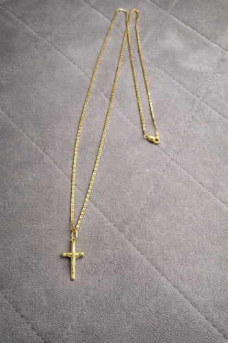 Corrente de ouro piastrine 18k