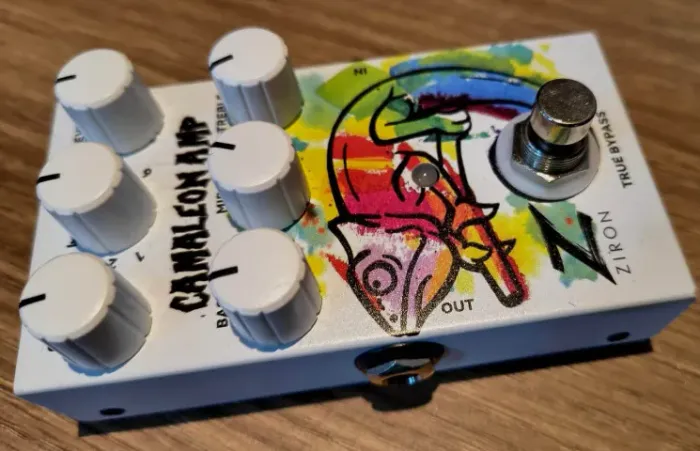 Pedal Guitarra Ziron Camaleon Amp True Bypass novo Mixer Instrumentos Musicais