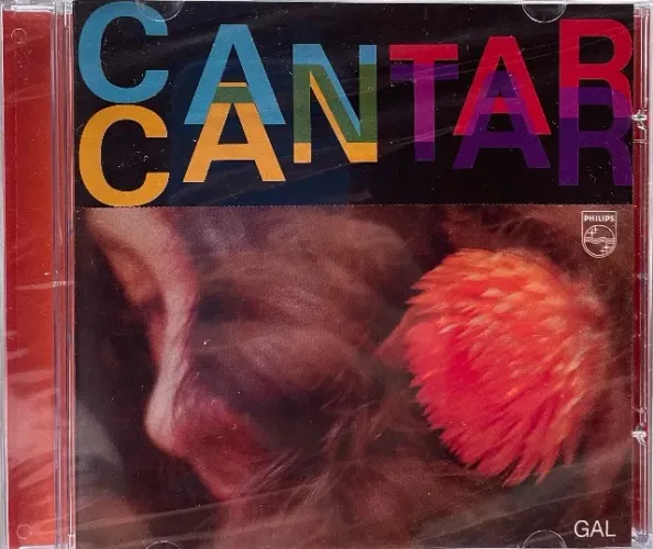 CD Gal Costa (part. de João Donato em 4 faixas) - Cantar (1974) - CD Lacrado