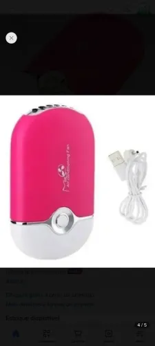 Mini Ventilador Cílios USB recarregavel / Atacado