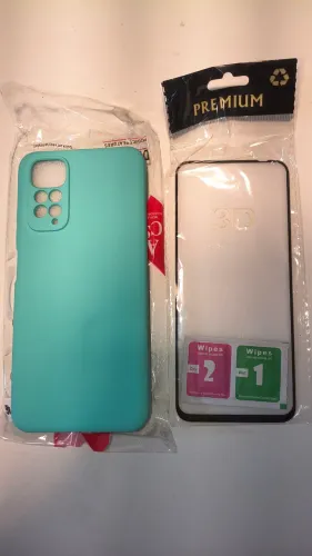 Kit Capa e Película para Readmi Note 11 4g