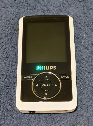 Mp4 Philips Go Gear 2gb Original Branco Bateria 100%