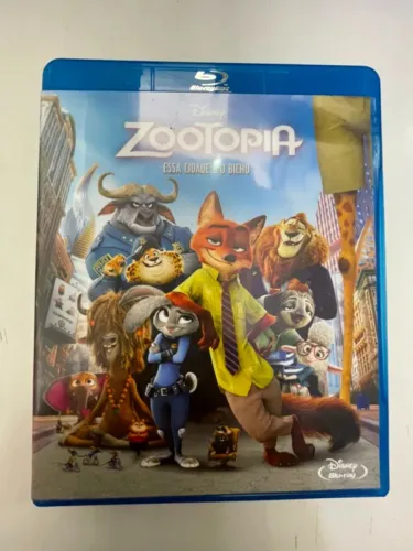 BLU-RAY ZOOTOPIA DISNEY ESSA CIDADE É O BICHO