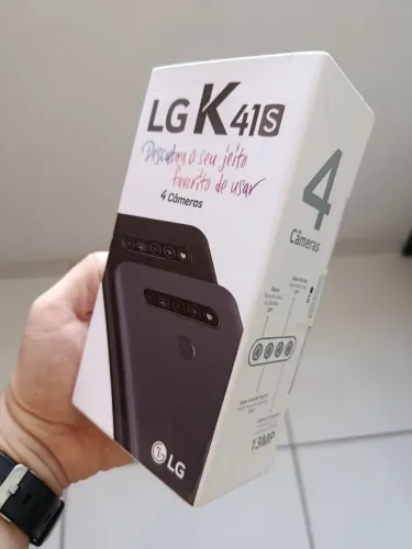 Smartphone LG K41S - NOVO/LACRADO