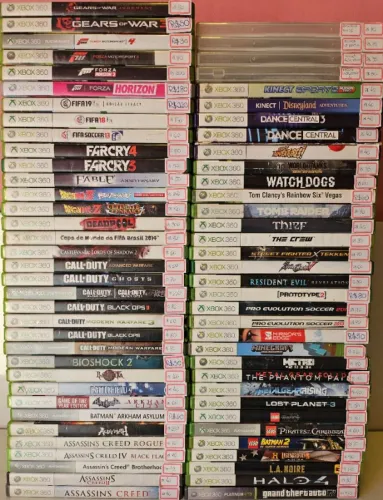 Jogos Originais Físico Para Microsoft Xbox 360 FAT Slim PRO Elite Super Arcade A Partir DE