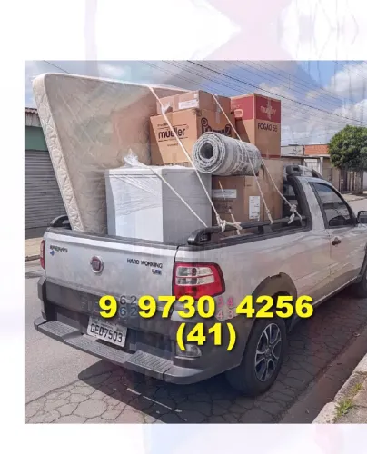 Frete à sua disposição! Contato: 41?9?9730?4256 - Isac te atende!