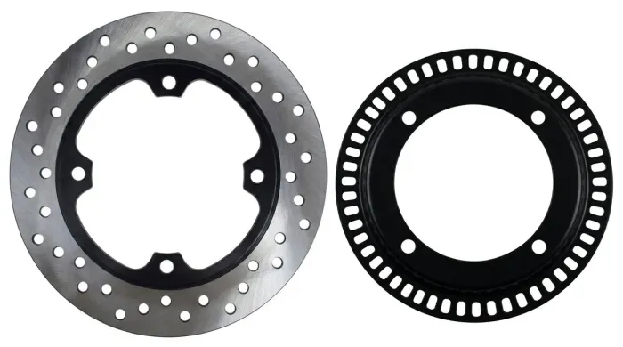 Disco de freio traseiro + Roda fonética ABS cb300f 