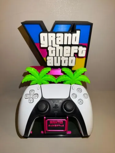 Suporte para controle feito em 3D do GTA 6