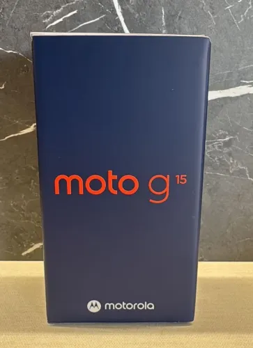 Motorola Moto G15 4G 256GB/4+8 RAM Grafite R$1.099,00 1 ANO DE GARANTIA