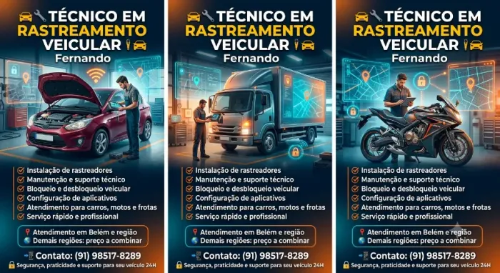 instalador de rastreador profissional