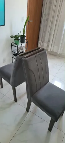 Cadeiras estofadas