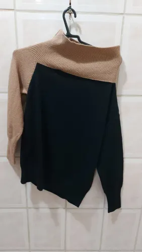 Linda blusa lã feminina