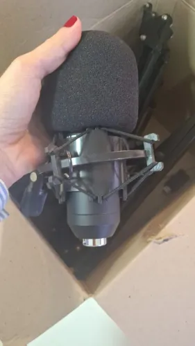 Microfone Profissional para Podcast | Qualidade de Estúdio ?  ? Ideal para quem quer com