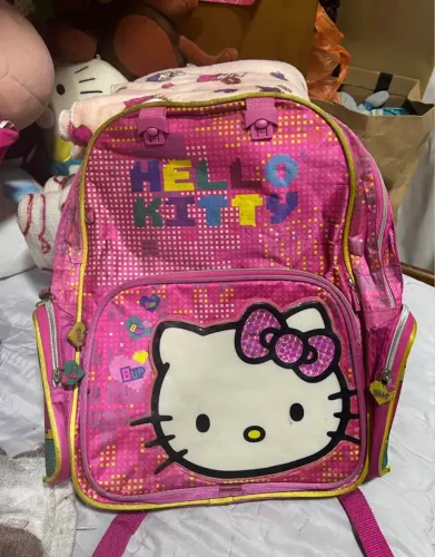 Mochila vintage hello kitty