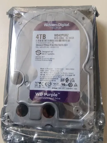 HD 4 Terá para CFTV WESTEN DIGITAL 