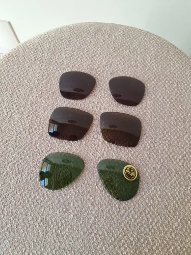 Kit com 3 pares de lentes de óculos