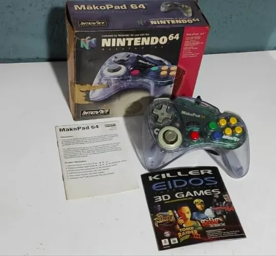 Controle InterAct MakoPad 64 para Nintendo 64