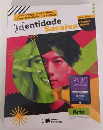 Livro - Identidade Saraiva - Arte (Ensino Médio - Volume Único)