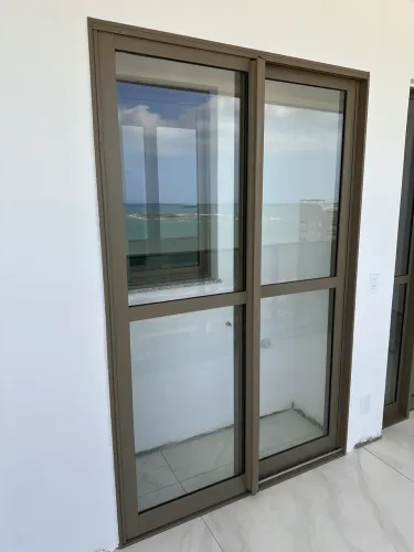 PORTA VARANDA CHROMA 2 FOLHAS