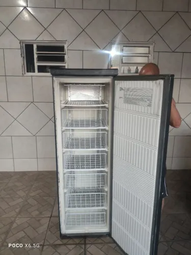 Freezer Vertical com Gavetas Aramadas - organiza e congela muito bem! !