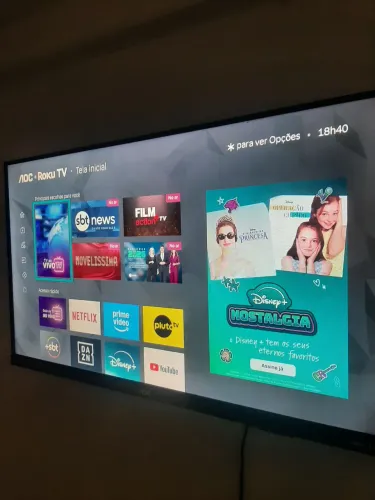 Televisão smart 32 polegada