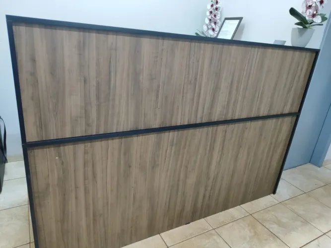 Balcão de recepção 