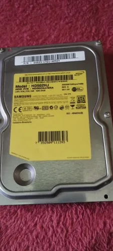 HD Disco Rígido Interno 500gb 3,5 Sata II Samsung Curitiba