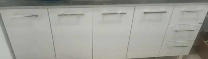 Balcão com a pia 