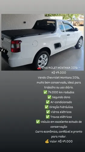 Chevrolet Montana LS 1.4 Econoflex 8V 2P 2016