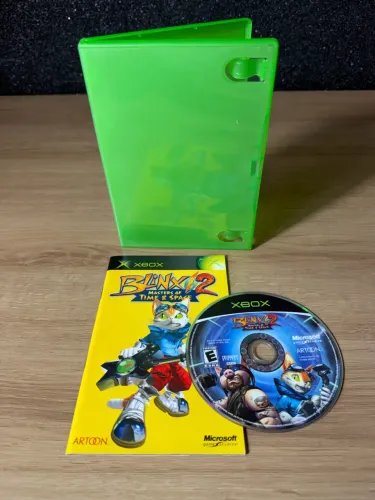 Blinx 2: Masters of Time & Space Xbox clássico