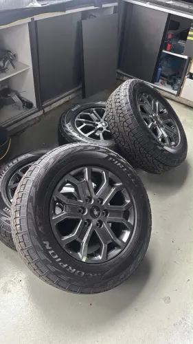 RODAS ORIGINAIS FORD RANGER ARO 17!