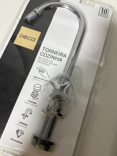 Torneira Monocomando Gourmet Berlim Cromada - Nova Na Caixa (Tenho 3 Unidades)