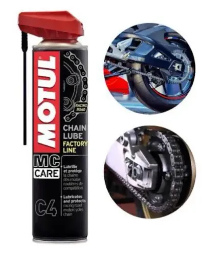 Spray Lubrificante Motul C4 Chain Lube Factory Line 400ml
