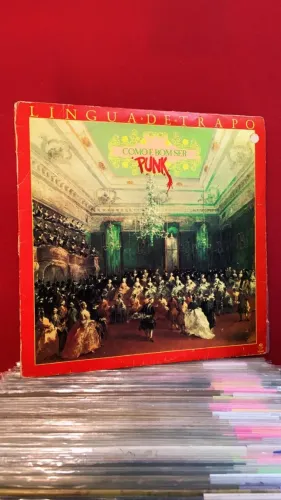 Disco de Vinil LP Língua de Trapo - Como é Bom Ser Punk