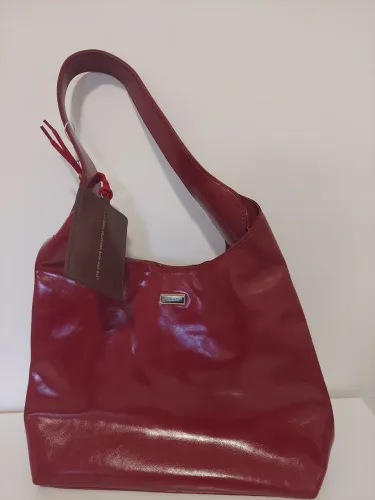 BOLSA ANACAPRI VERMELHA NUNCA USADA!!!!!