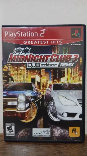 Midnight Club 3 DUB Edition Remix Ps2 Original Completo