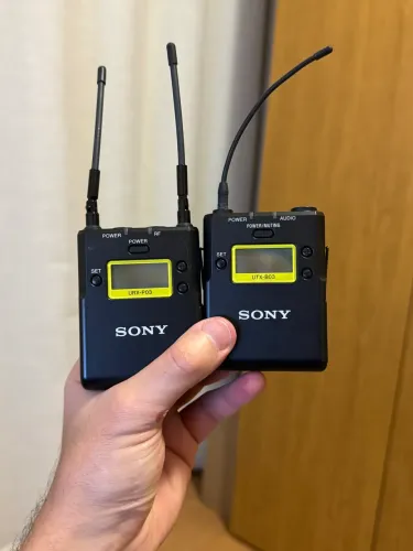 Microfone Sem Fio Sony UTX-B03 + URX-P03