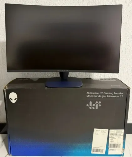 MONITOR ALIENWARE CURVO 32, 180 HZ, QHD, 1 MS..