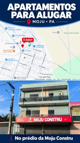 Apartamento para alugar em Moju | 2 quartos